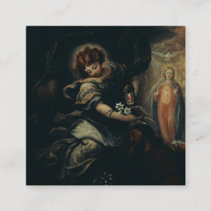 De Droom van Sint-Jozef Vierkante Visitekaartje