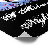 De droom van William Shakespeare van de Midzomerna Poster (Hoek)