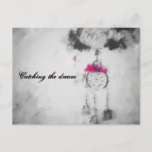 De droom vangen briefkaart (Voorkant)