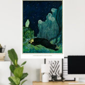 De droomdroomdromer: een cirkel van mist poster (Thuiskantoor)