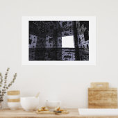 De droomkathedraal poster (Keuken)