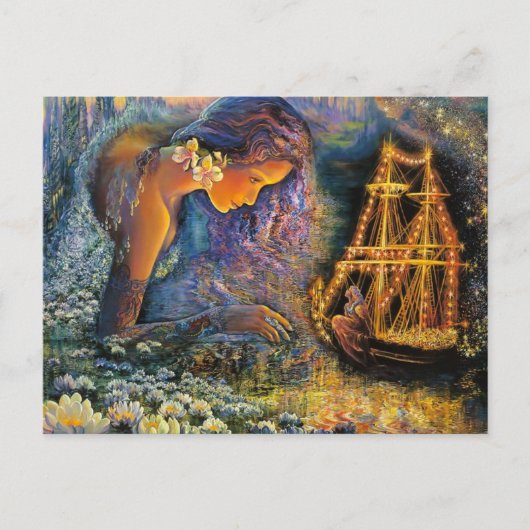 De droomrivier! Briefkaart (Voorkant)