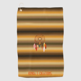 De droomvanger golfhanddoek