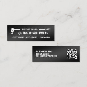 De Druk die van MOL Douane QR wassen Mini Visitekaartje