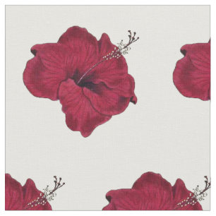 De Druk van de hibiscus Stof