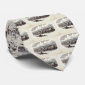 De druk van de Pioneers Stropdas (Opgerold)