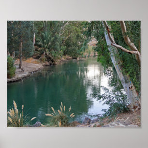 De Druk van het Canvas van Israël van de Rivier Poster