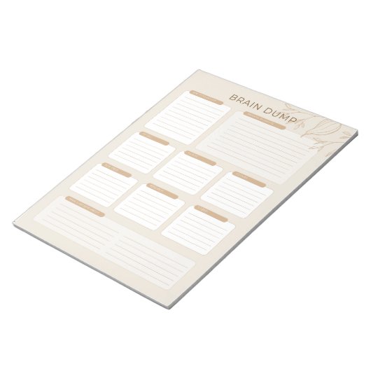 De drukke Joodse Moeder's Brain Dump 2024 Notitieblok (Schuin)