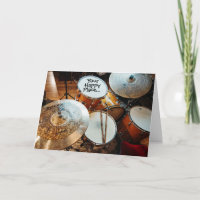 De drummer in hun gelukkige plaats komt snel goed