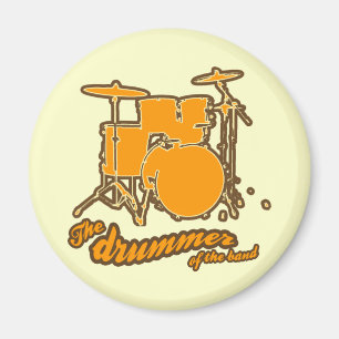 De drummer, muziek magneet