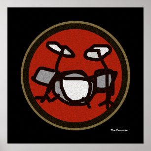 de drummer poster
