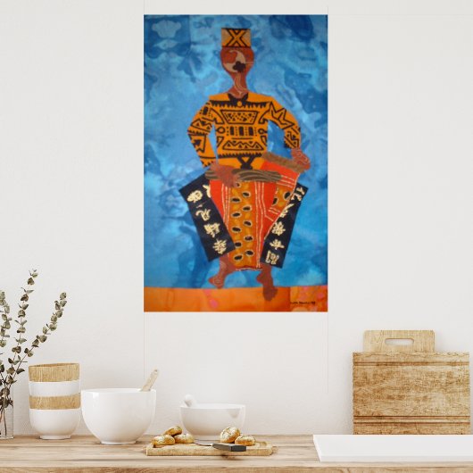 De drummer poster (Keuken)