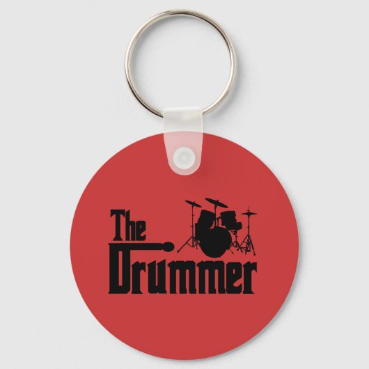De drummer sleutelhanger (Voorkant)