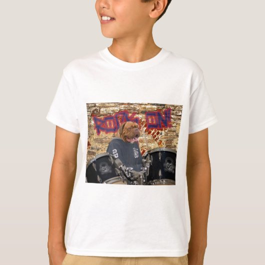 De drummer t-shirt (Voorkant)