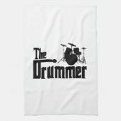 De drummer theedoek (Verticaal)