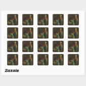 De Drunkard Vierkante Sticker (Vel)