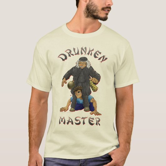 De Drunken Master T-shirt (Voorkant)