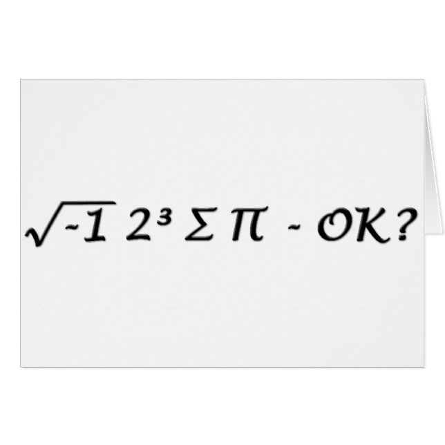 ∏ de ∑ du ³ √-1 2 - j'ai mangé un certain ok de (Devant horizontal)