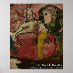 De dubbele boeddha poster