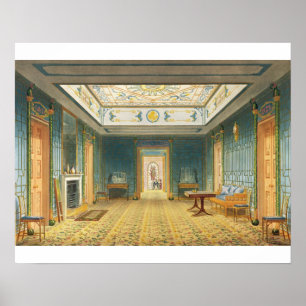 De dubbele Lobby of Galerij (Zuid) boven de Corr Poster