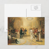 De Duchess van Richmond's Ball in 1815 Briefkaart (Voorkant / Achterkant)