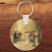 De Duchess van Richmond's Ball in 1815 Sleutelhanger (Voorkant)