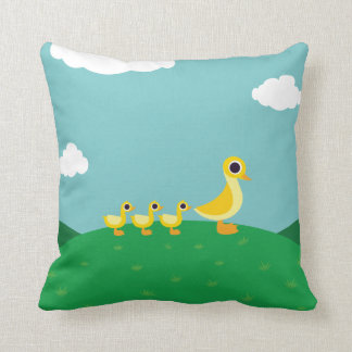 De Duck Family Kussen