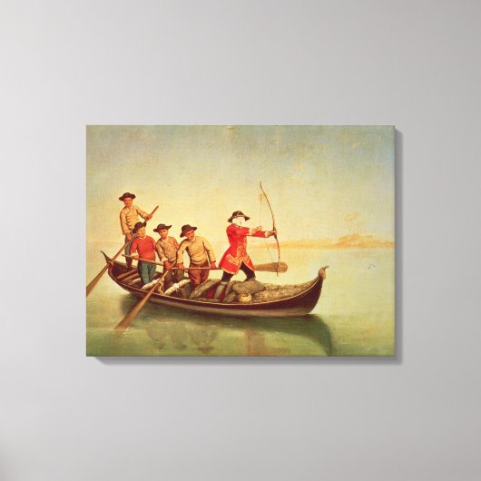 De Duck Hunt Canvas Afdruk (Voorkant)