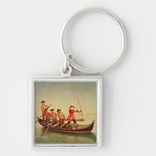 De Duck Hunt Sleutelhanger (Voorkant)