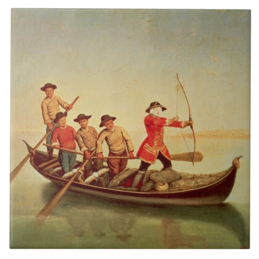 De Duck Hunt Tegeltje (Voorkant)