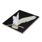 De DuCorps Cockatkatau Parrot Tile Tegeltje (Zijkant)