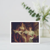 De Duet (olie op doek) Briefkaart (Staand voorkant)