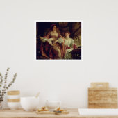 De Duet (olie op doek) Poster (Keuken)