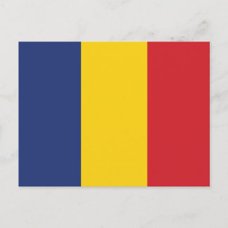 De Duidelijke Vlag van Roemenië Briefkaart