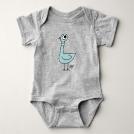 De duif Classic Baby Heather Bodysuit