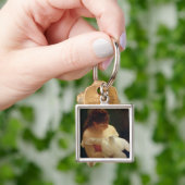 De duif sleutelhanger (Hand)