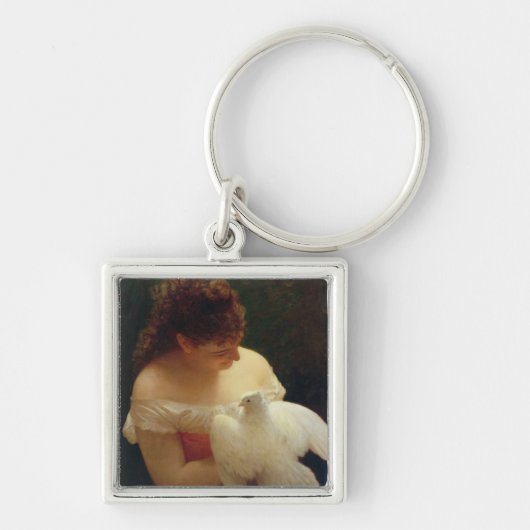 De duif sleutelhanger (Voorkant)