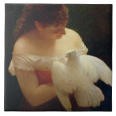 De duif tegeltje (Voorkant)