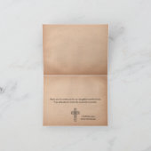 De Duif van het Manuscript van de kalligrafie Bedankkaart (Binnen)