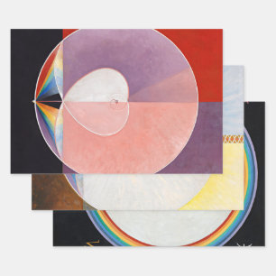 De duif van Hilma af Klint Inpakpapier Vel