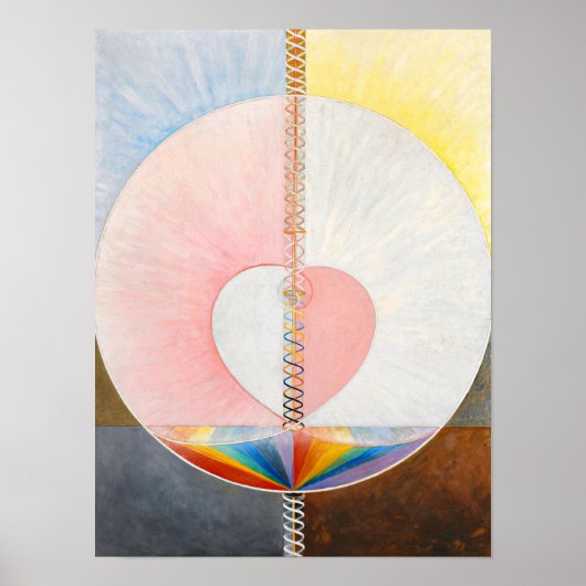 De duif van Hilma af Klint Poster (Voorkant)