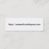 De duiker mini visitekaartje (Achterkant)