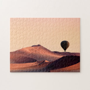 De Duinen van Namibië in het Nationaal Park Namib- Legpuzzel