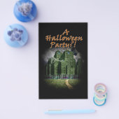 De duistere kant van de spookstad Halloween Flyer (Enkel)