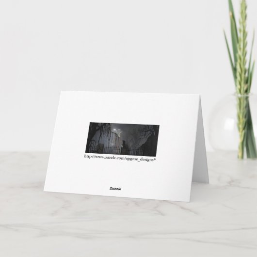 De duisternis komt Mooie Misser Piggy Birthday Kaart (Achterkant)