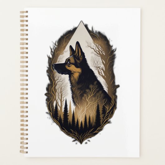De Duitse Herdershond 003 Planner (Voorkant)