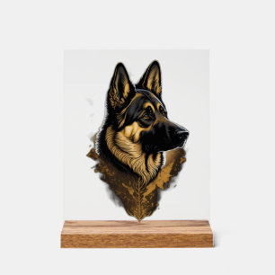 De Duitse Herdershond 004 Acryl Bord