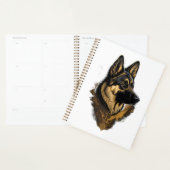De Duitse Herdershond 004 Planner (Display)