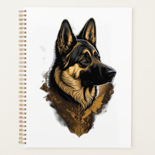 De Duitse Herdershond 004 Planner (Voorkant)