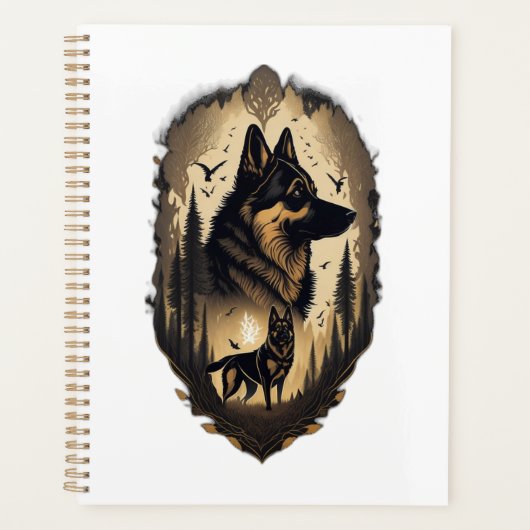 De Duitse Herdershond 005 Planner (Voorkant)